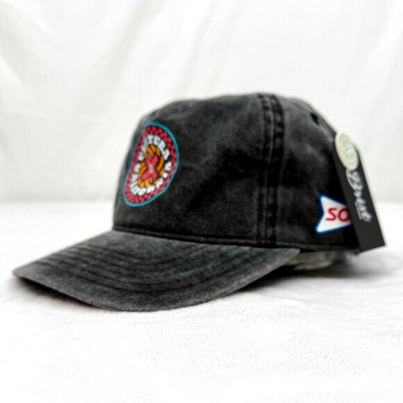 Brist Blanks Sonic Ventura California Adjustable Skater Cap Hat Charcoal Gray - Picture 6 of 10